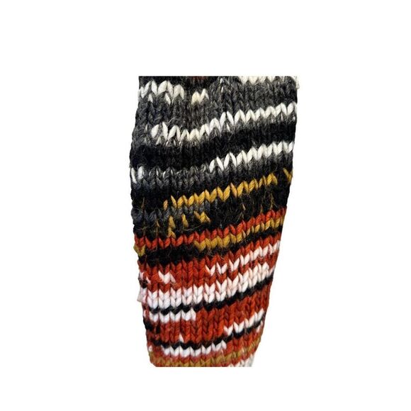 FRYE Marbled Multi Color Red Black White Scarf NWT - Picture 4 of 7